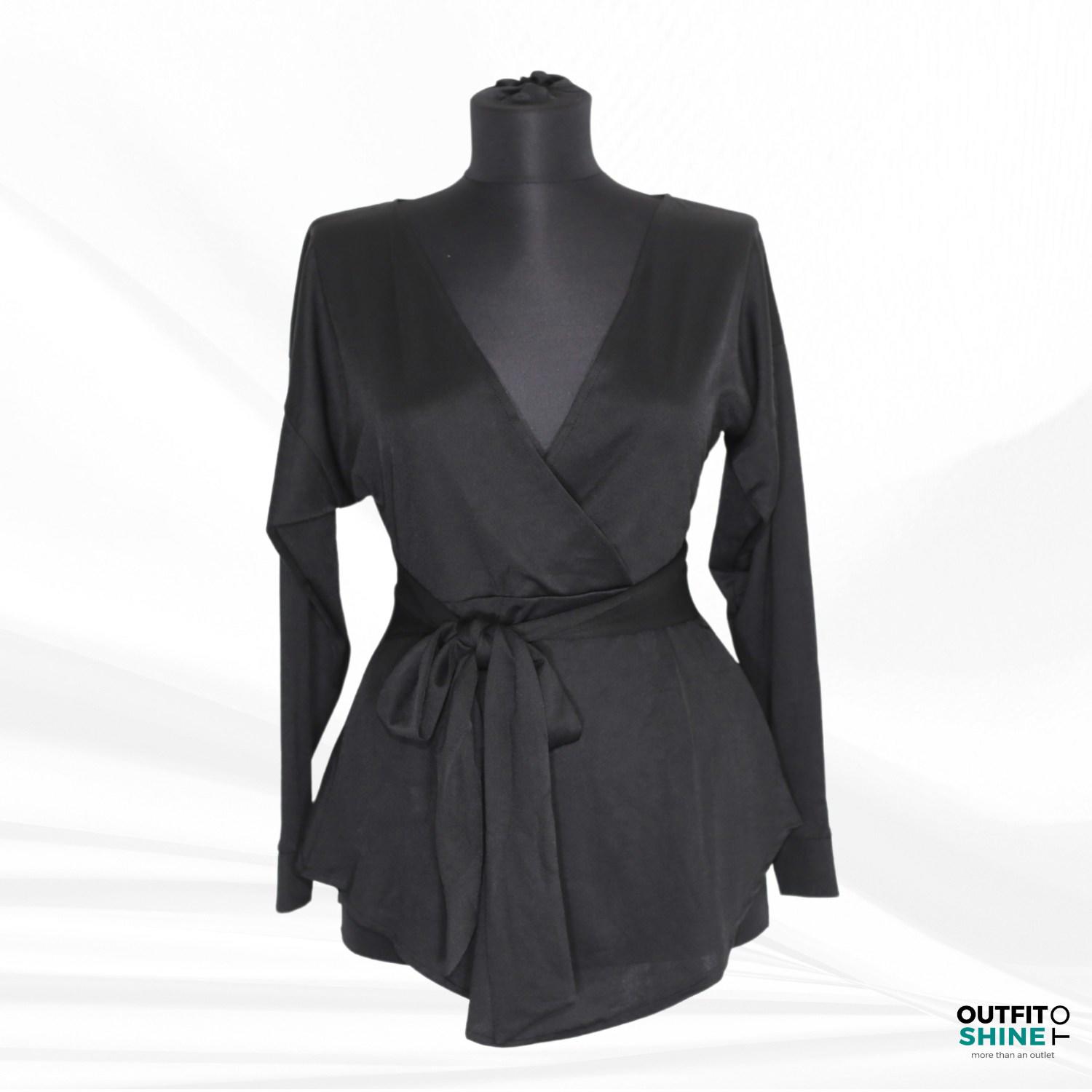 Bluza dama neagra Boohoo 