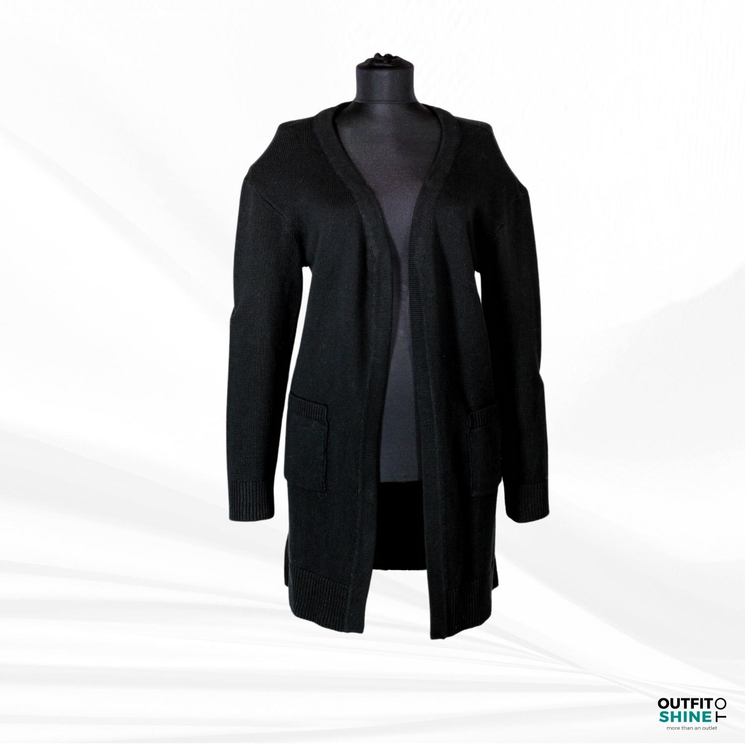 Cardigan dama negru BonPrix