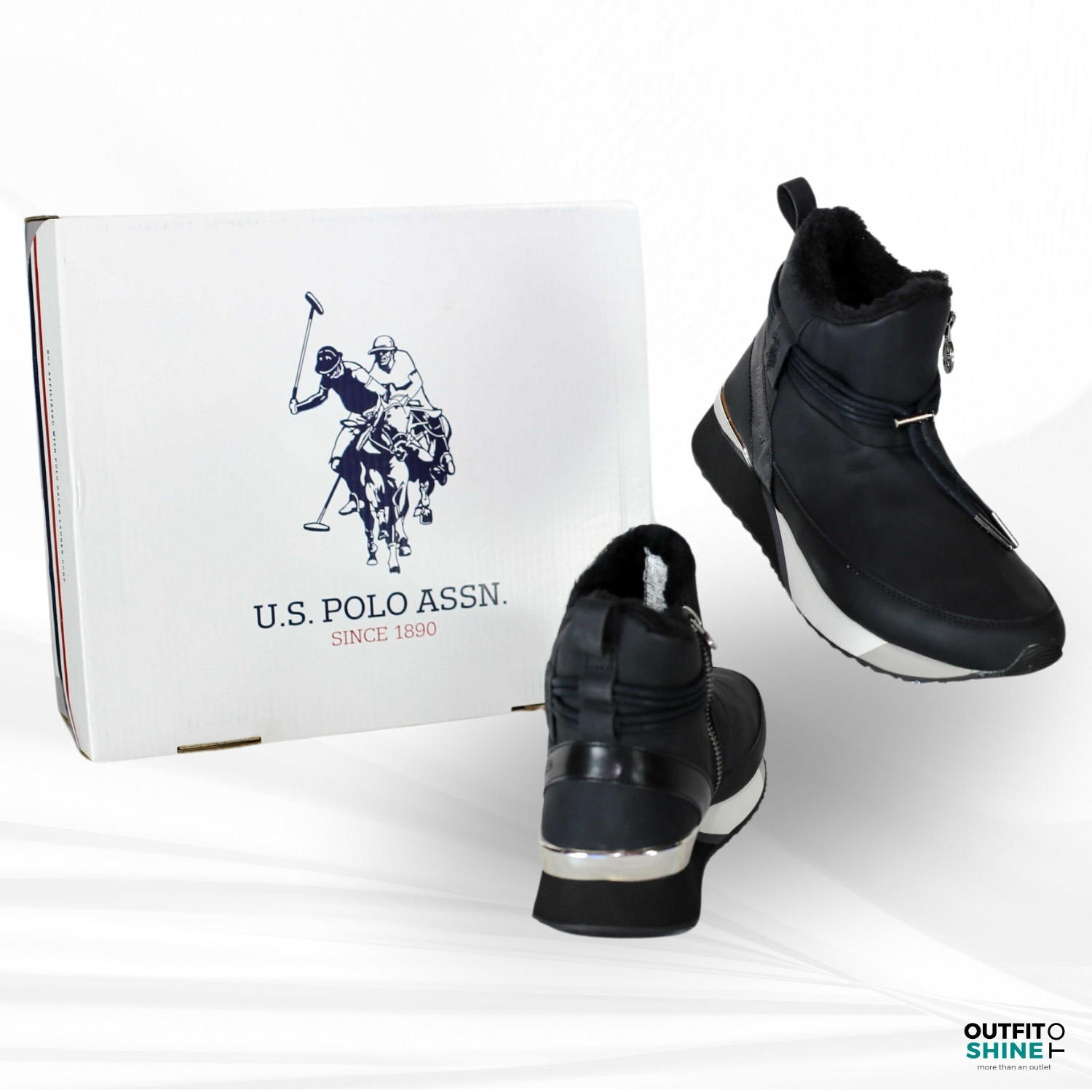 Ghete dama negre U.S.Polo ASSN 36