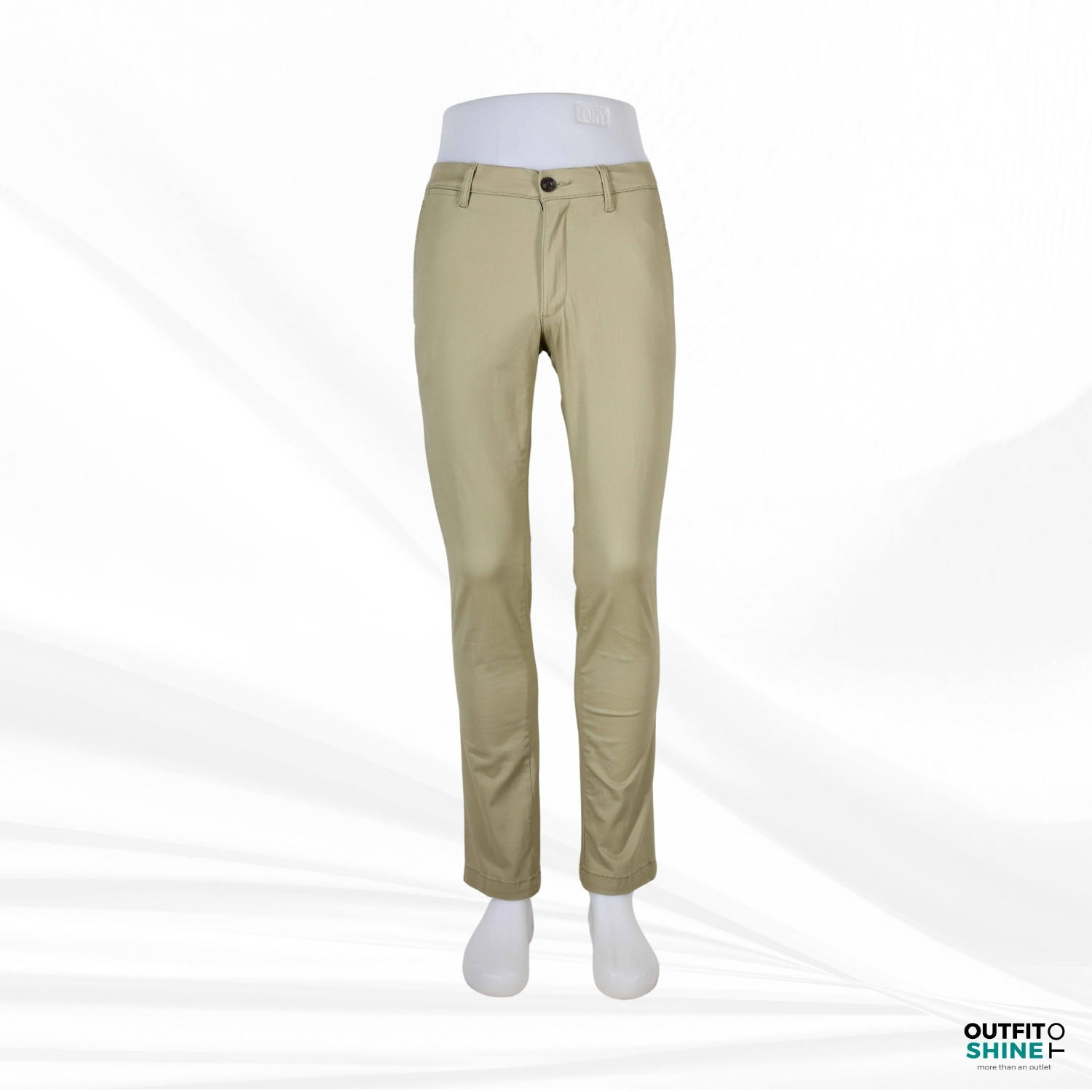 Pantaloni barbati crem Amazon