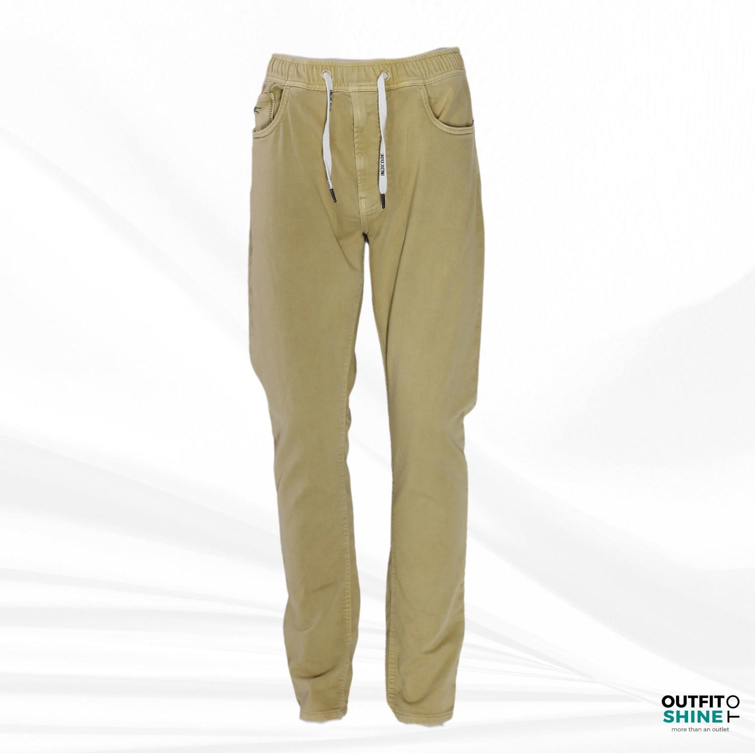 Pantaloni barbati crem Indicode 