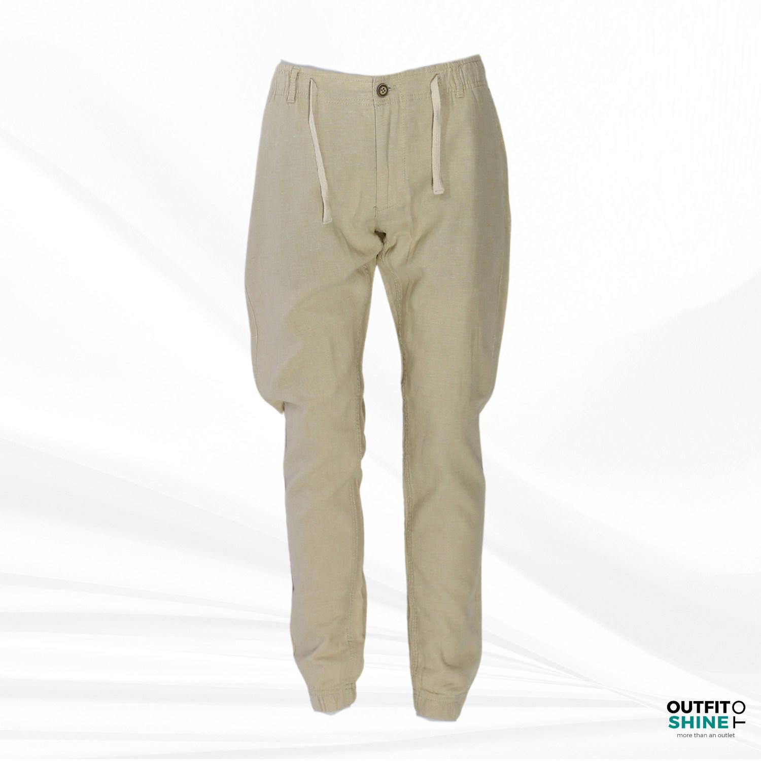 Pantaloni barbati crem Indicode 