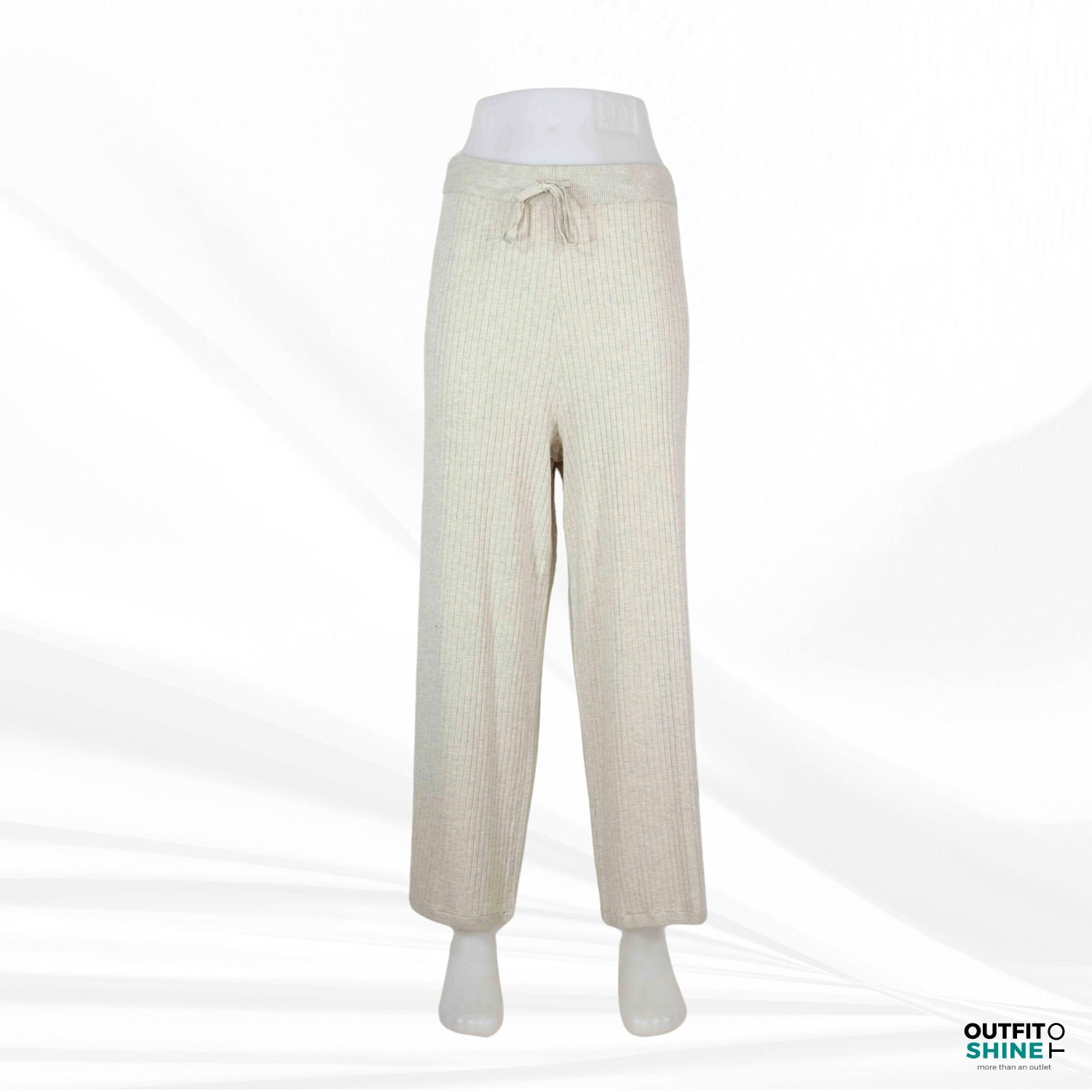 Pantaloni dama crem Oxmo