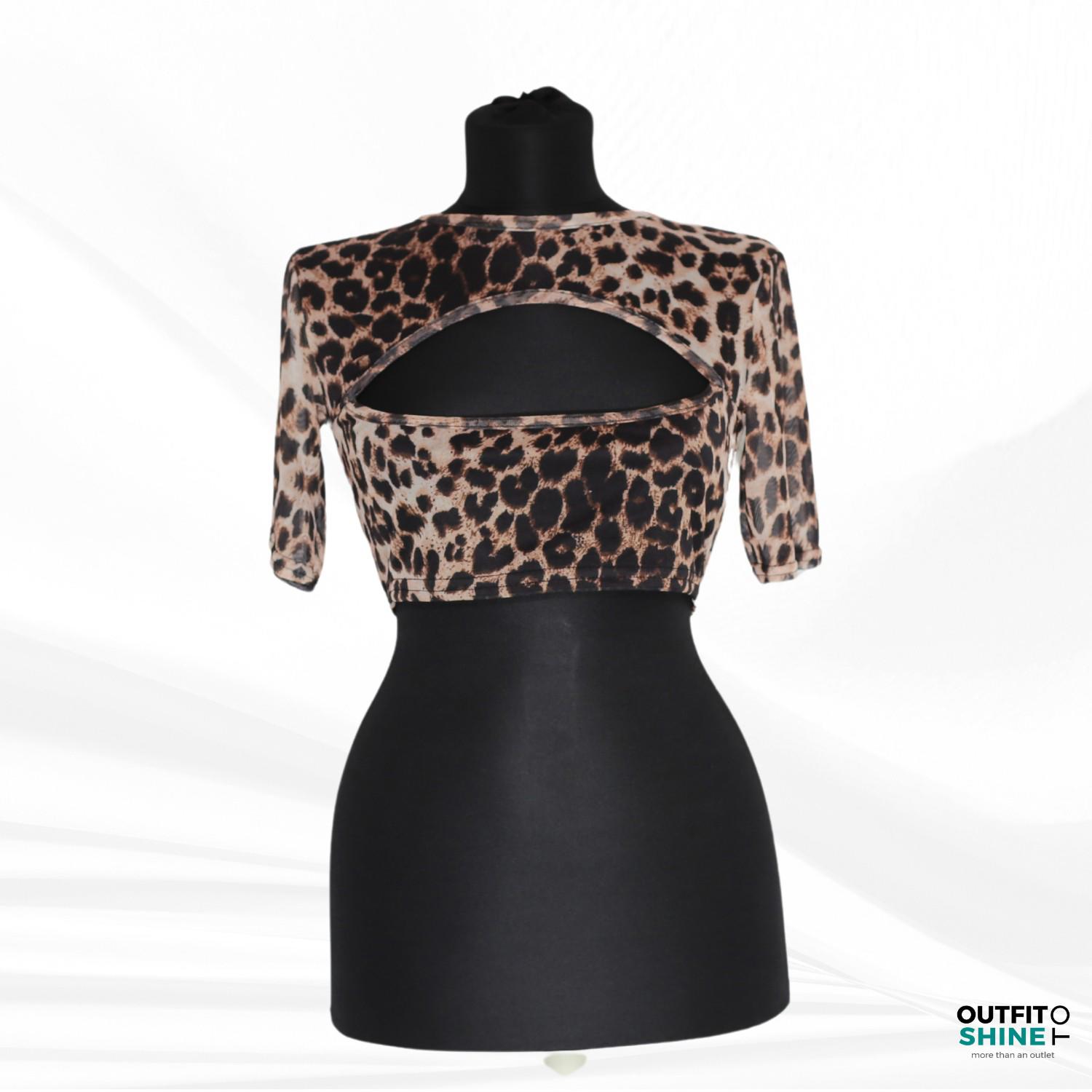 Top dama animal print Pretty 