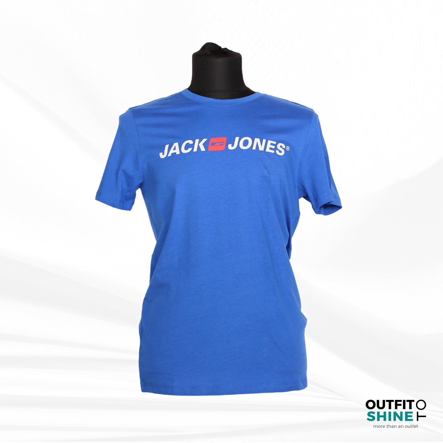 Tricou barbati albastru Jack&Jones