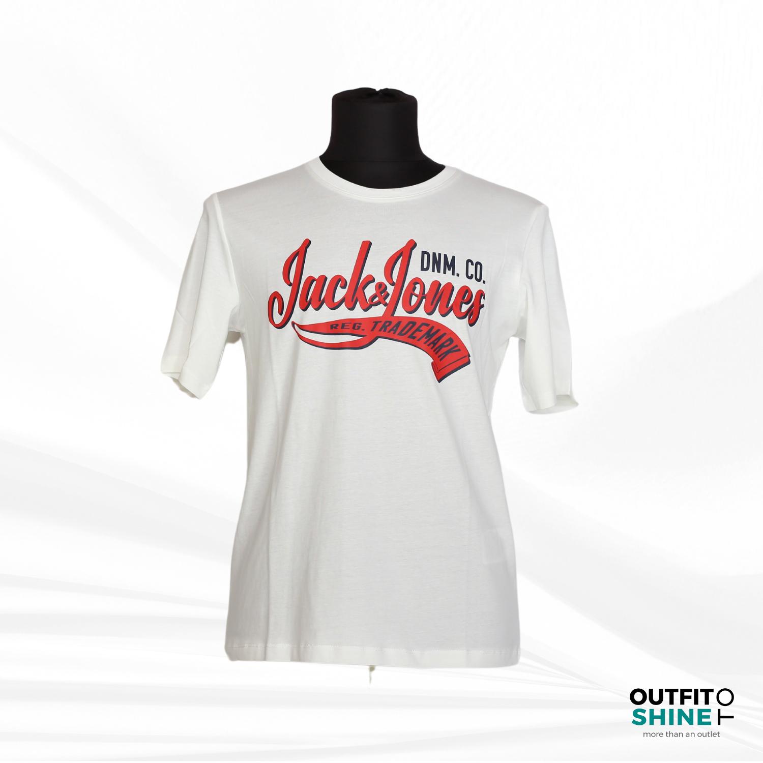 Tricou barbati crem Jack&Jones