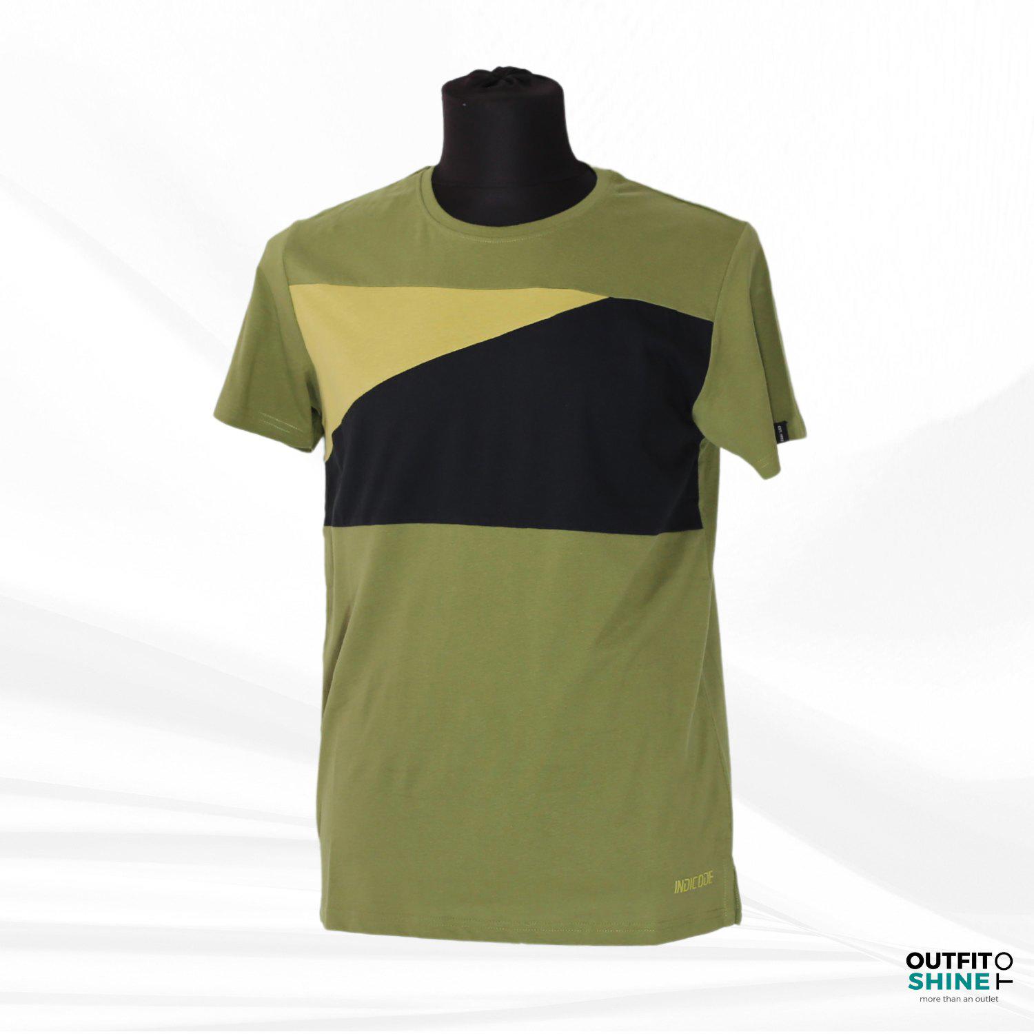 Tricou barbati verde Indicode 