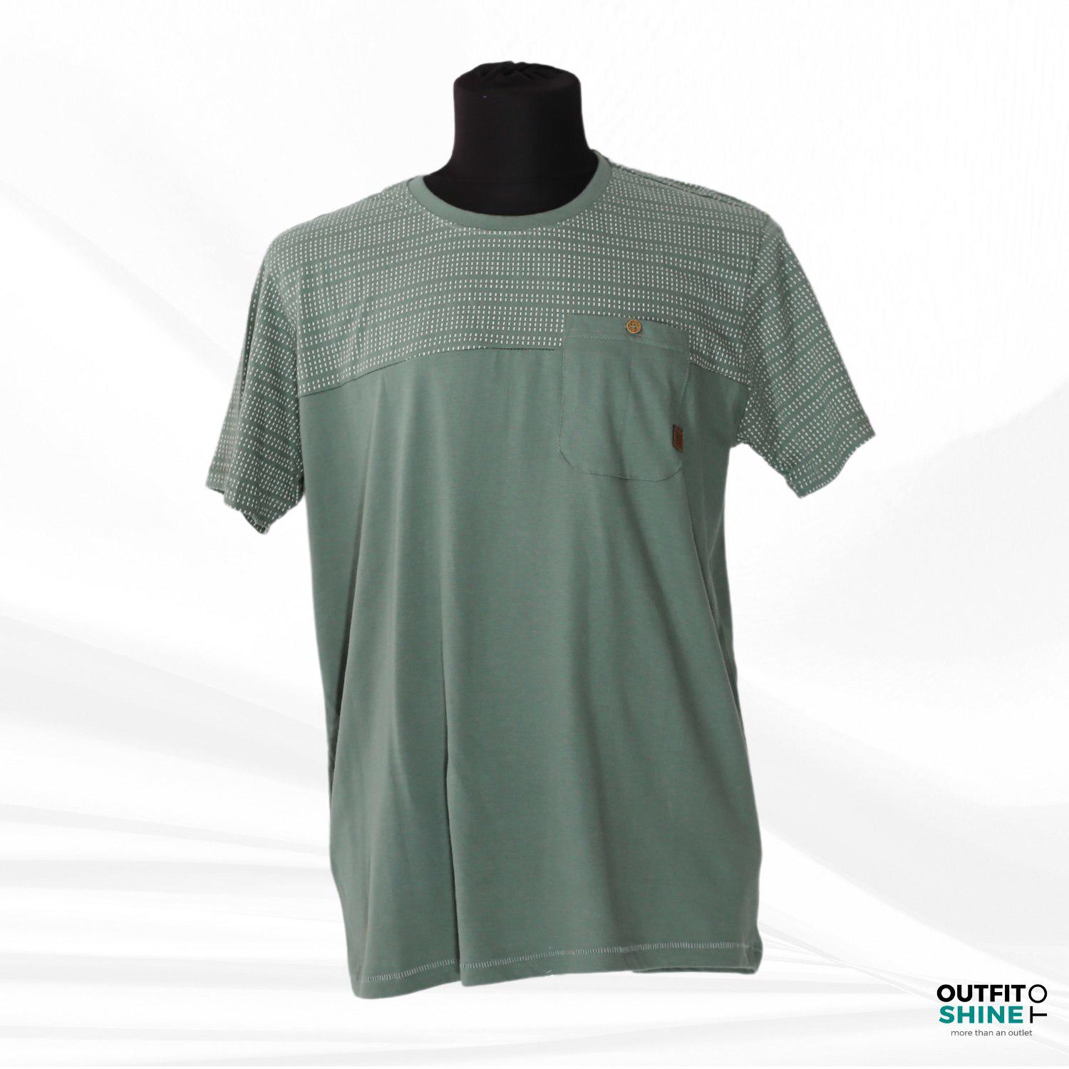 Tricou barbati verde Indicode 