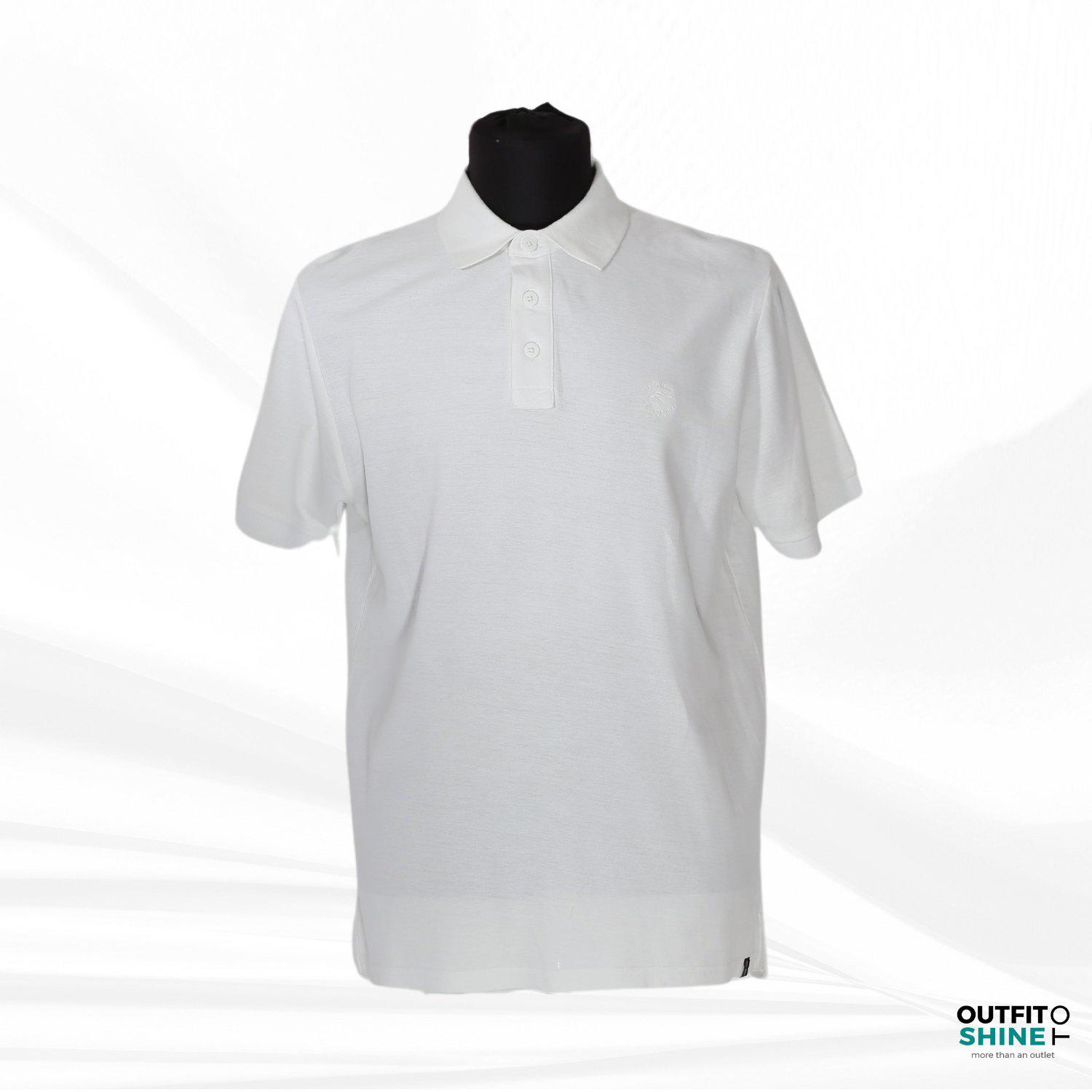 Tricou polo barbati alb Indicode 